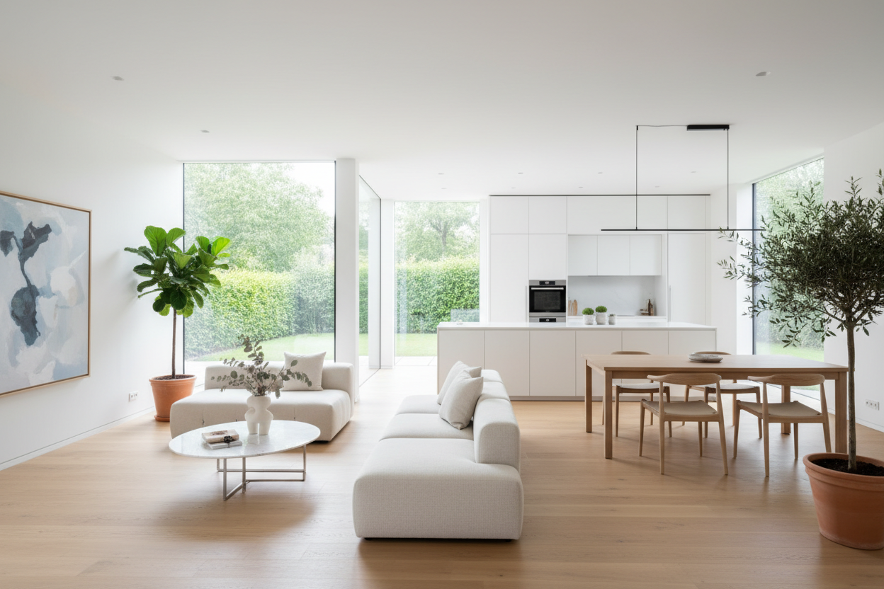 a good looking clean home